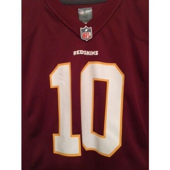 WASHINGTON REDSKINS ROBERT GRIFFIN III SIZE YOUTH MEDIUM NIKE ON FIELD JERSEY - Picture 4 of 6